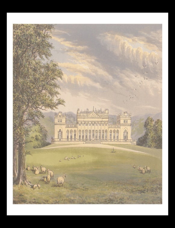 Item #100029 Harewood House, near Wetherby, Yorkshire. The House of the Earls Harewood. An...