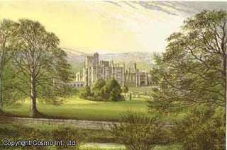 Item #100043 Ilam Hall, near Ashbourne, Staffordshire. The House of the Hanbury family. Antique...