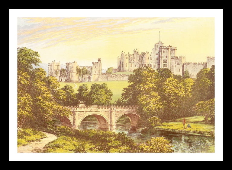 Item #100067 Alnwick Castle, near Alnwick, Northumberland. The House of the Dukes of...