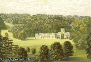 Item #100078 Milton Abbey, near Blanford, Dorsetshire. The House of the Hambro family. Antique...