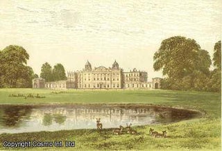Item #100104 Badminton House, near Tetbury, Gloucestershire. The House of the Dukes of Beaufort....