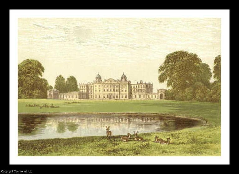 Item #100104 Badminton House, near Tetbury, Gloucestershire. The House of the Dukes of Beaufort....