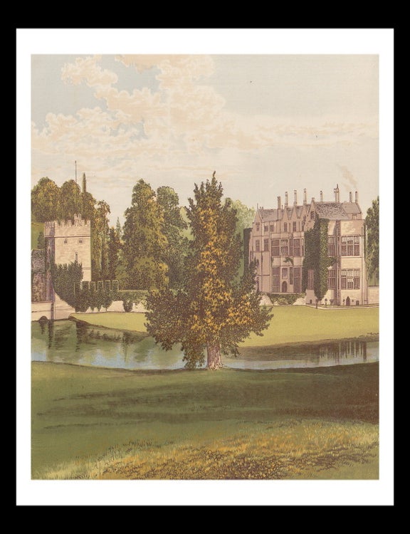 Item #100118 Broughton Castle, near Banbury, Oxfordshire. The House of Lord Saye And Sele. An...