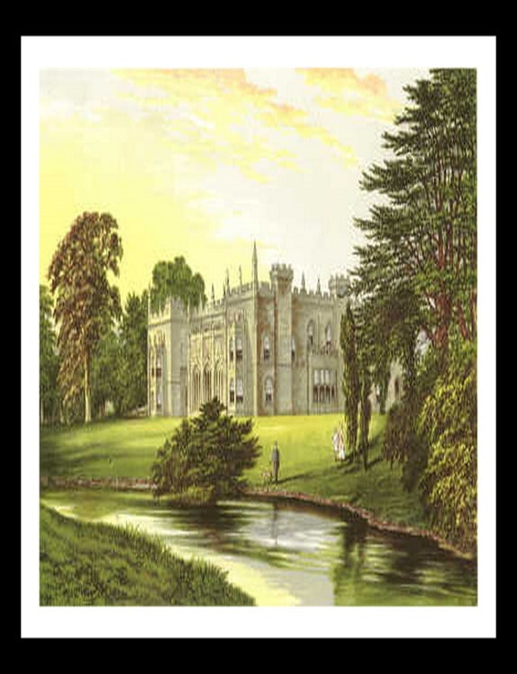 Item #100126 Arbury Hall, near Nuneaton, Warwickshire. The House of the Newdegate family. An...