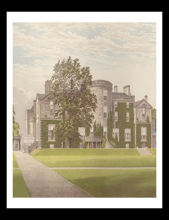 Item #100161 Galloway House, near Wigtown, Wigtownshire. The House of the Earl of Galloway. An...