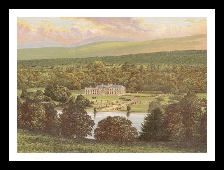 Item #100169 Barons Court, County Tyrone, Ireland. The House of the Dukes of Abercorn. An Antique...