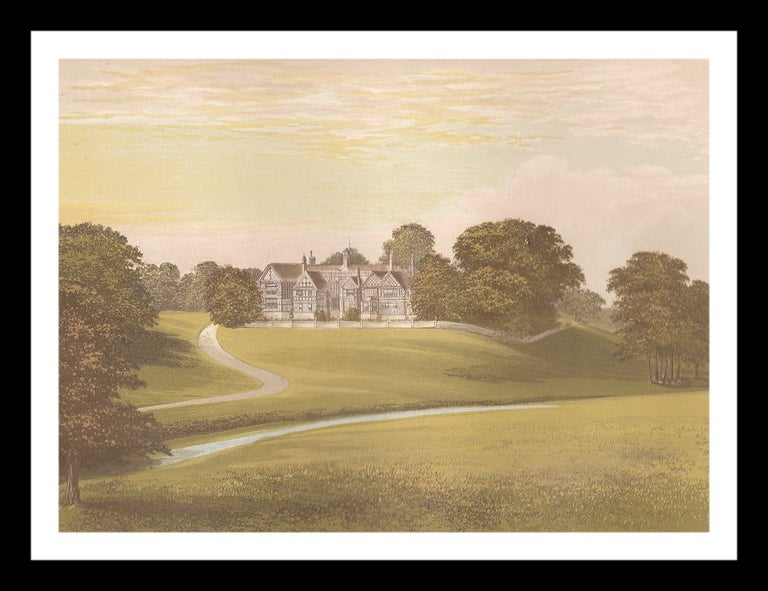 Item #100193 Bramhall Hall, near Stockport, Cheshire. The House of the Davenport family. An...