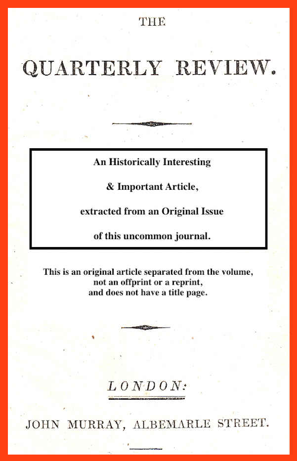 Item #129763 The Arctic regions and the Eskimo. An uncommon original article from The Quarterly Review, 1876. G. W. Dasent.
