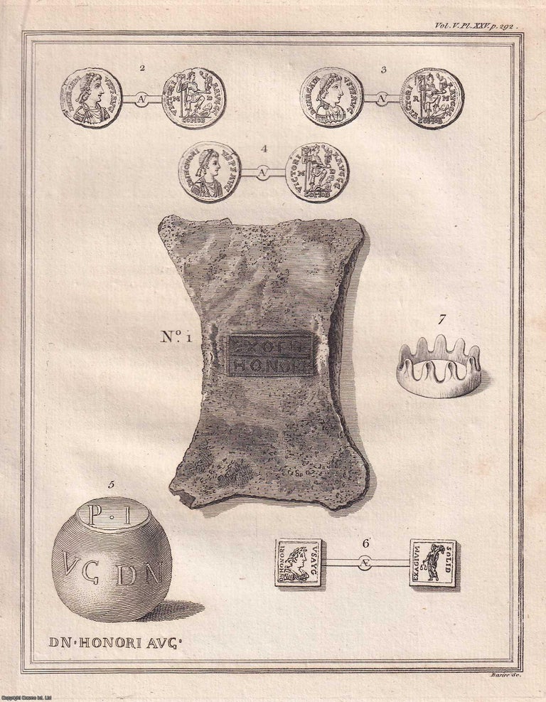 Item #156781 A Silver Ingot, Roman Coins, & other pieces : Observations on some Antiquities...