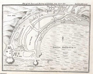Dover Harbour and The Embarkation of King Henry VIII. at Dover, May 31, 1520 in the ship Harry Grace a Dieu; preparatory to his Interview with the French King Francis I : A Description of an Ancient Picture in Windsor Castle showing this event. An article printed in 1782, written by John Topham : 42 pages + 1 map/plan + 1 large folding plate.