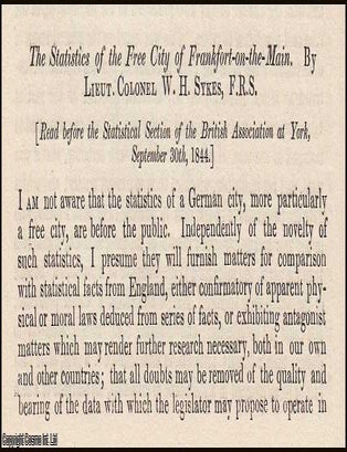 Item #163126 Report on the Experience of the St. Marylebone Infantry, since 1827, with respect to...