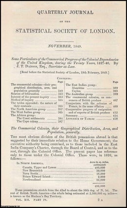 Item #163184 Colonial Dependancies of the United Kingdom, during the Twenty Years, 1827-46. Some...
