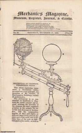 Item #184498 A Description of Christie's Terrestrial Globe, A Improved Percussion Lock, Cheap...