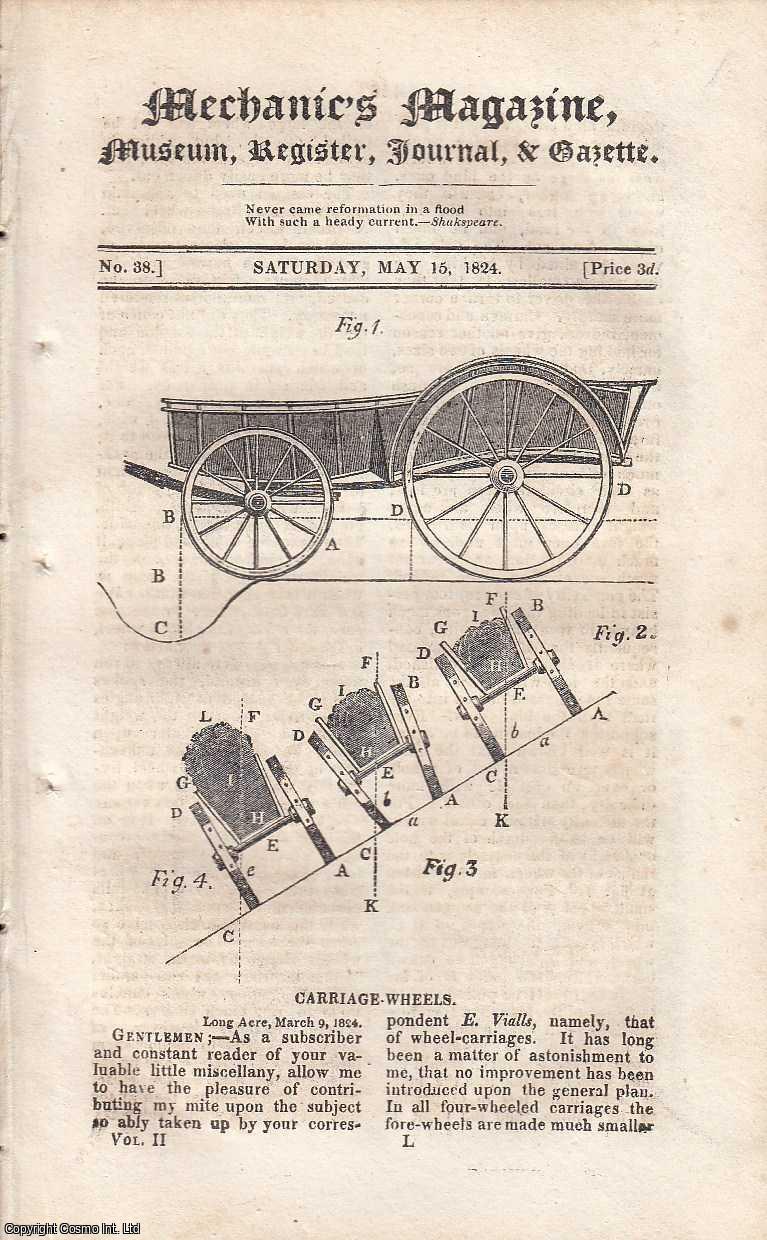 Carriage Wheels; Felling and Seasoning Oak Timer; The Cube-Root. A ...