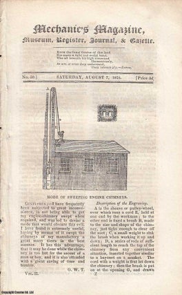 Item #184530 Mode of Sweeping Engine Chimneys; On the Corrosion of Copper Sheeting etc. by Sir...
