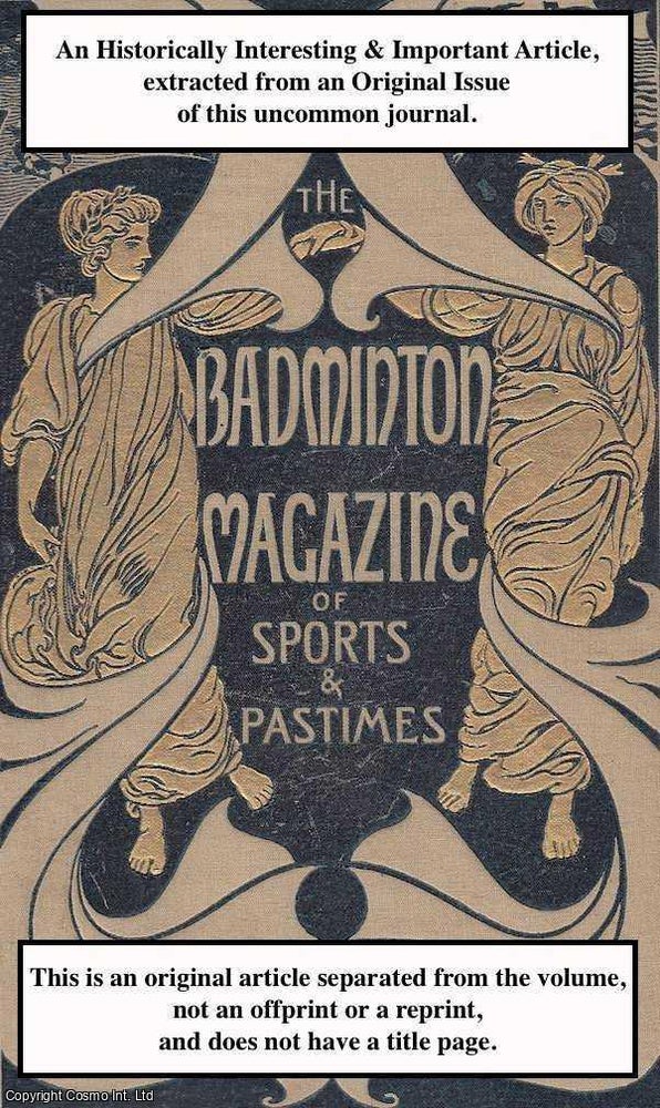 Item #194931 Canoeing at Oxford. An uncommon original article from the Badminton Magazine, 1901. A. C. Gathorne-Hardy.