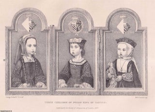Item #198163 Notes on a Picture representing the Three Children of Philip King of Castile, in the...