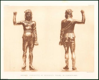 Item #198490 On a Bronze Statuette of Hercules. An uncommon original article from the journal...