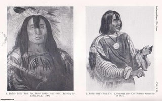 Item #200925 George Catlin, Painter of Indians and The West. An original article from the Report...