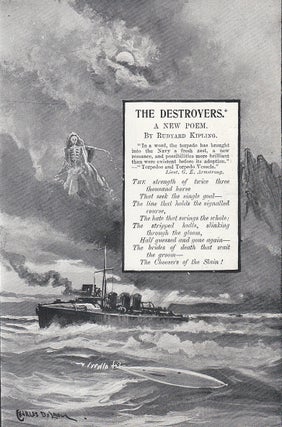 Item #215332 The Destroyers. A New Poem. An original article from the Windsor Magazine, 1898....