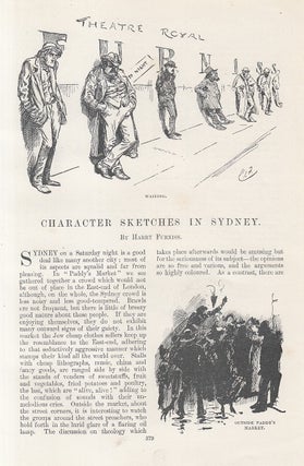 Item #215365 Sydney Larrikins ; Street Gambling ; Pddy's Market & more : Character Sketches in...