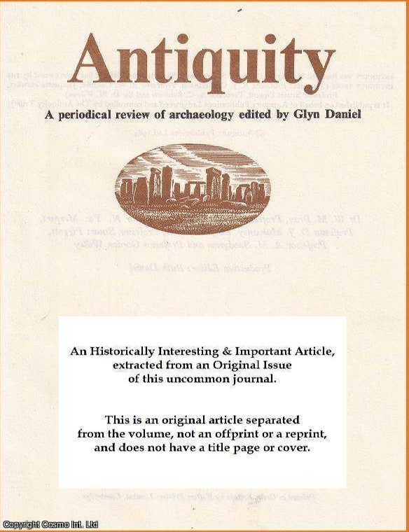Item #240127 Greek Records in The Minoan Script. An original article from the Antiquity journal,...
