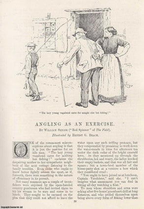 Item #241664 Fish Angling as an Exercise. Illustrated by Ernest G. Beach. An original article...