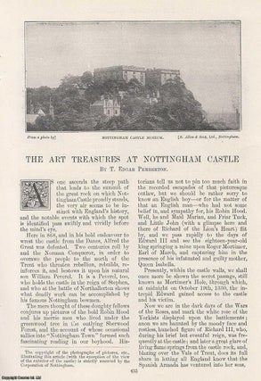 Item #241687 The Art Treasures at Nottingham Castle. An original article from the Windsor...