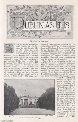 Item #241756 Dublin As It Is. An original article from the Windsor Magazine, 1897. John A. Steuart