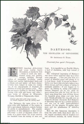 Item #241766 Dartmoor: The Highlands of Devonshire. An original article from the Windsor Magazine...