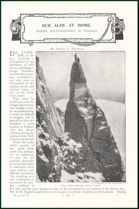 Item #244665 The Arrowhead Arete, Great Gable ; Top Of The Needle Ridge, Great Gable ; Top Of...