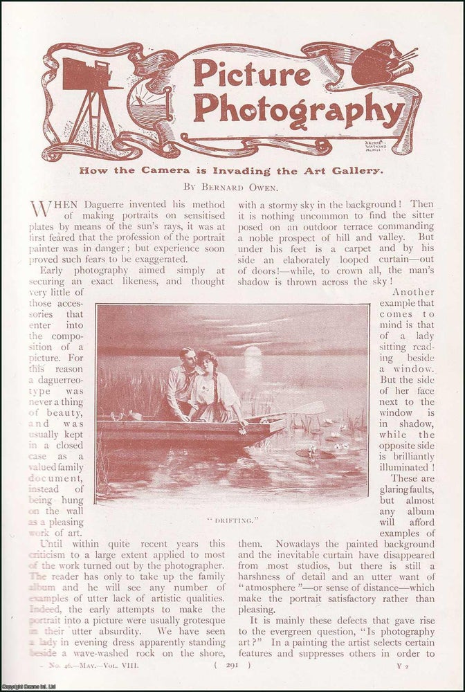 Item #244755 Picture Photography : how the Camera is Invading the Art Gallery. An uncommon...