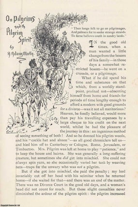Item #245273 On Pilgrims and The Pilgrim Spirit. An original article from The Idler Magazine....