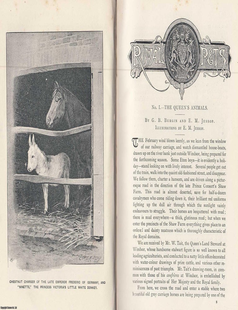 Item #245275 Royals Pets. No. I The Queen's Animals. 23 pages & 23 illustrations. An...