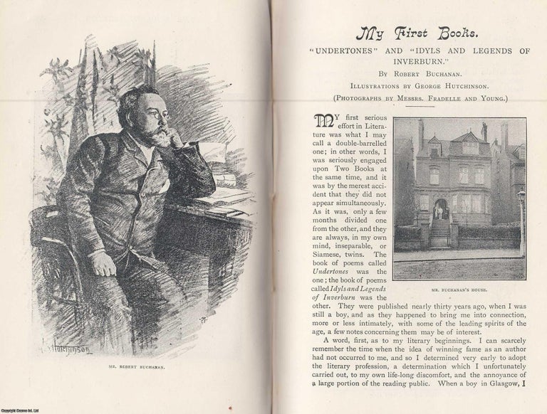 Item #245282 My First Books. Undertones and Idyls and Legends of Inverburn. 12 pages & 6...