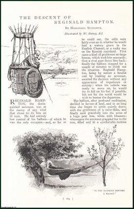 Item #247858 Ballooning Adventure : The Descent of Reginald Hampton. An uncommon original article...