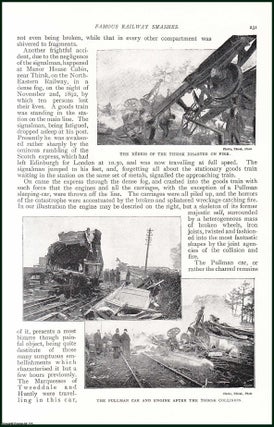 Item #247862 Famous Railway Smashes : Heathfield, Thirsk, Armagh & more. Illustrated with...