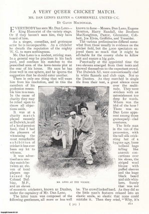 Item #247875 Mr. Dan Leno's Eleven v Camberwell United C.C : A Very Queer Cricket Match. An...