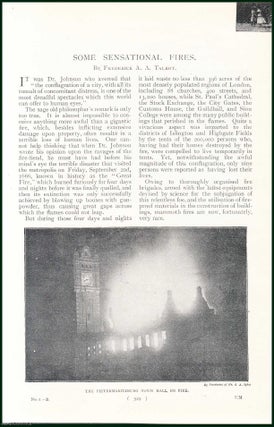 Item #247895 The Famous Wood Street Fire in London ; Queen Victoria Street Fire & others : Some...