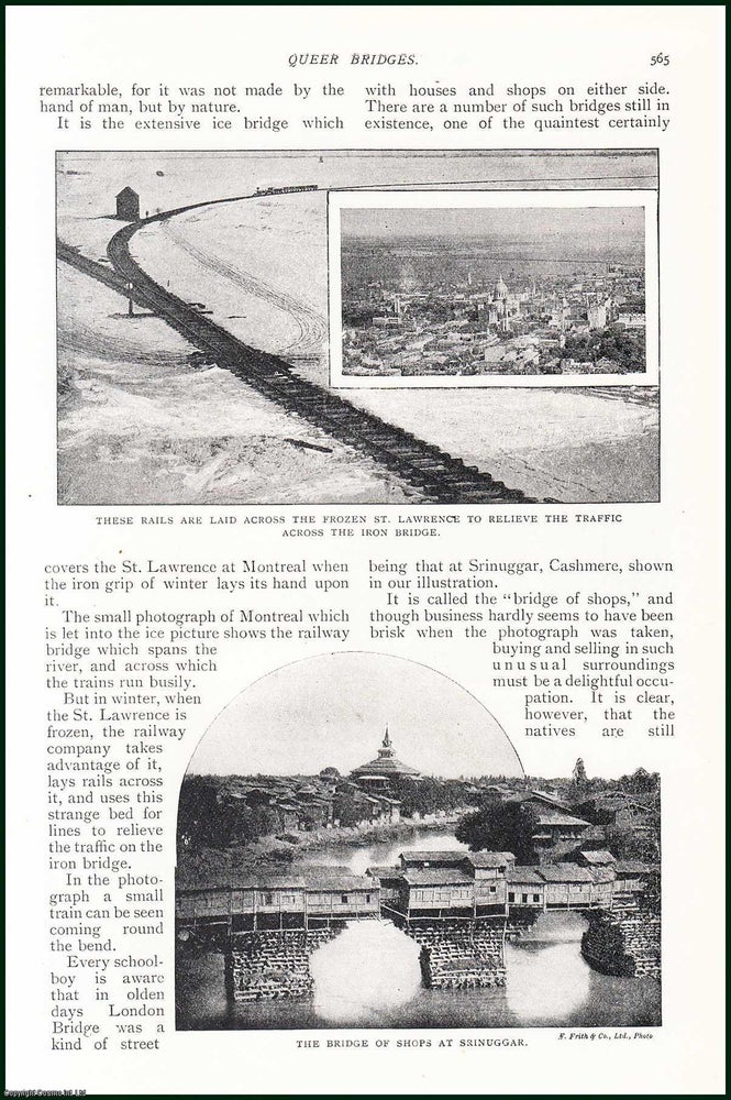 Item #247978 Queer Bridges. Some Ungrammatical Conjunctions : Cologne's Famous Bridge ; A...