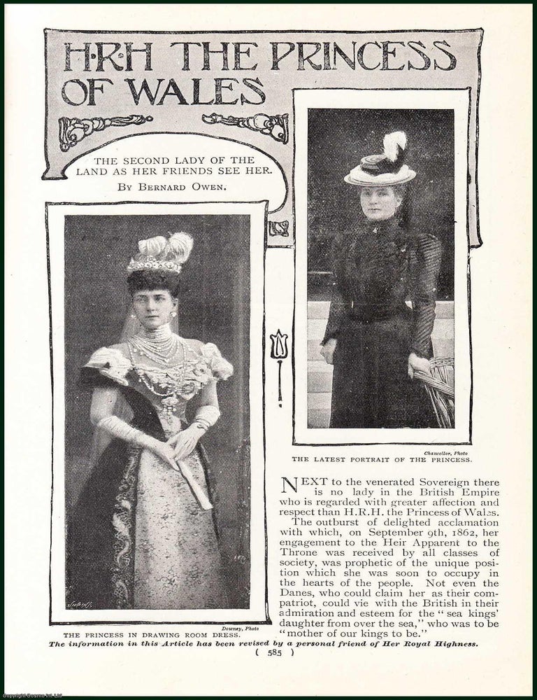 Item #248109 H.R.H. The Princess of Wales. The Second Lady as Her Friends See Her. An uncommon...
