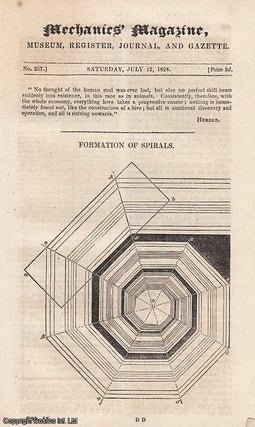 Item #248423 Formation Of Spirals, By Joseph Jopling; Fire-Escapes; Doughty's Rhodium Pens;...