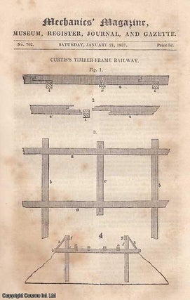 Item #248511 Curtis's Timber Frame Railway; The British Museum And Its Library; Byssus Of The...