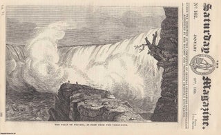 The Falls of Niagara, as Seen from Table Rock; The. Saturday Magazine.