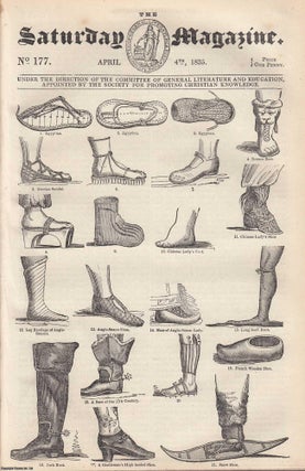 Witches. Matthew Hopkins the Witch-Finder; Shoes and their Various Forms. Saturday Magazine.