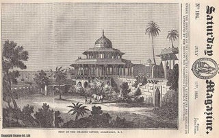 Item #249011 Fort of the Chalees Satoon, Allahabad. East India Stations; The Sumach (Rhus...