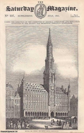 Hotel De Ville or Town Hall of Brussels. Some Account. Saturday Magazine.