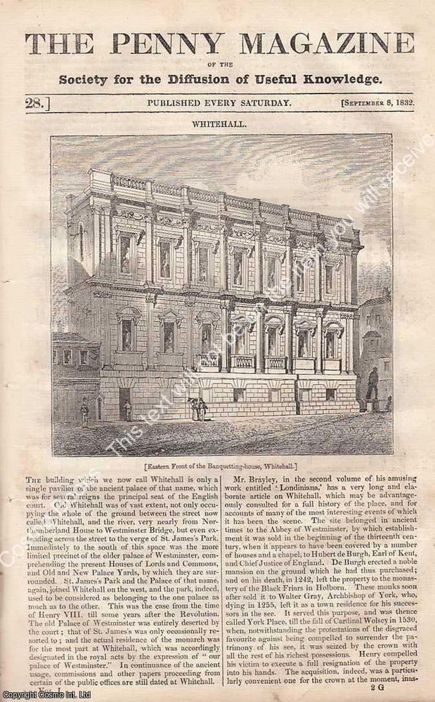 Item #249070 Whitehall; The Elgin Marbles - The British Museum No. 2; Account of the Escape of De...