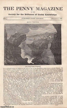 Mount Vesuvius; On Motion; The Cartoons, etc. Issue No. 43. Penny Magazine.