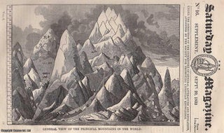 Item #249101 Account of the Principal Mountains in the World. Issue No. 16. September 29th, 1832....